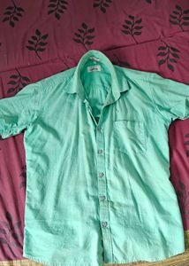 Mint Green Short Sleeve Shirt