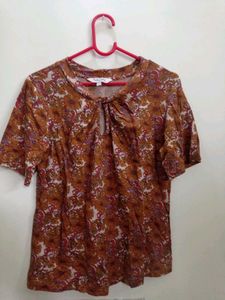 Floral Print Top Combo