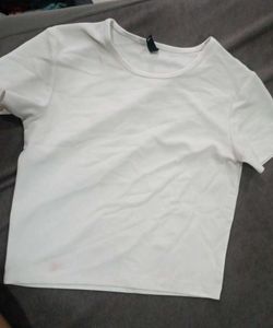 White Basic Tee