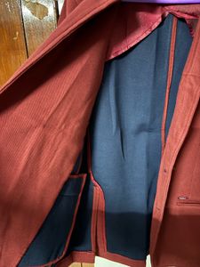 Maroon Casual Jacket
