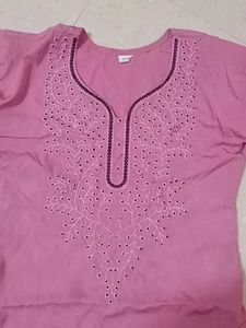 Light Pink Color Kurti