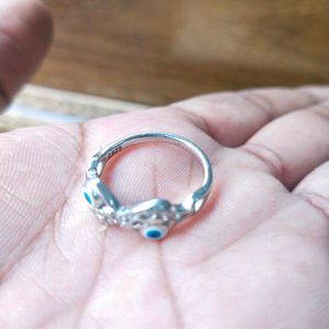 925 pure silver Evil Eye Infinity Ring