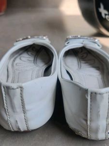 White Ballerinas for girls kid