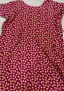 Patterned Night Suit