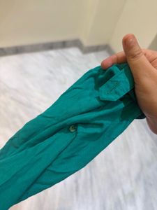 Green Short Kurti Top