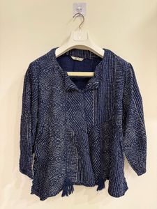 Navy blue DNMX top