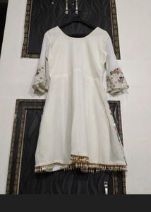 Floral Print Layered sharara Set