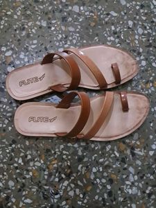 Flite Brown Flats