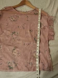 ZARA BEAUTIFUL MESH TOP