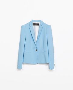 Zara Powder Blue Blazer