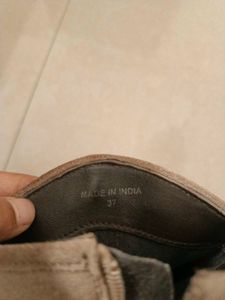 Branded original leather Cowgirl Ankle Boots