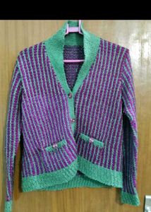 Purple Cardigan