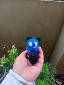Crochet Motorcycle Keychain