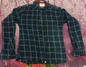 Checked Flannel Shirt
