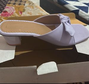 Lavender Bow Flats