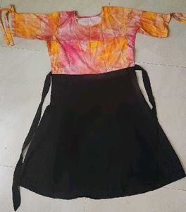 Tie-dye Girls' Casual Dress