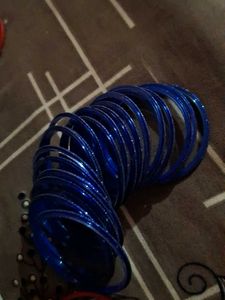 Blue Bangle Set