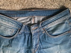 HERE&amp;NOW Brand Women Blue Skinny Fit High Rise Je