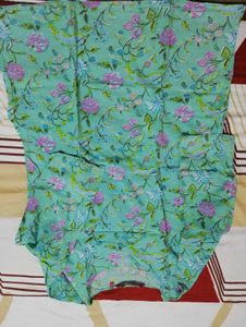 Floral Print Cotton tunic kurta