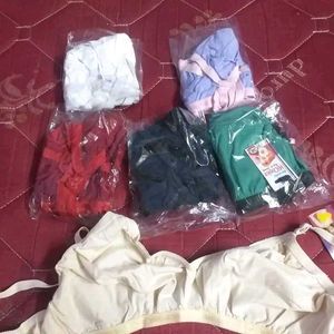 Women Non Padded Bra Multicolour Pack Of 6