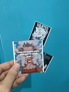 One Piece Anime Fridge Magnets x3