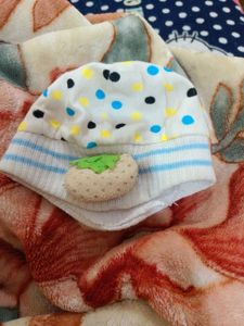 White Woolen Cap