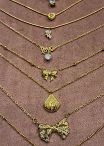Gold Layered Necklace Set