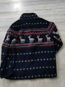Cute Patterned Fleece Jacket