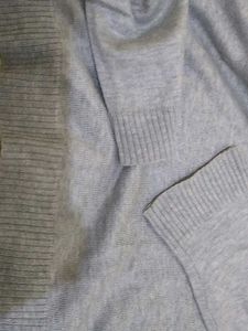 Grey Long Sleeve Top