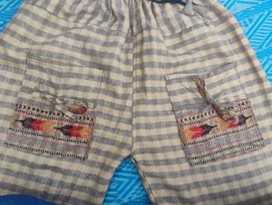 Striped Harem Pants