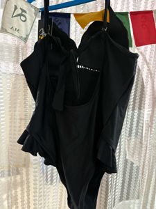 Black One Piece Swimsuit