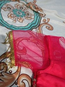 Red Embroidered Blouse