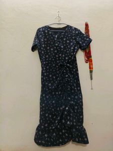 Black Ruffle Dress