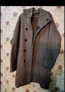 Long Heavy Overcoat