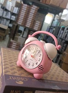 Pink Twin Bell Alarm Clock