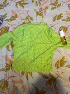 H&amp;M light green beach full sleeve top
