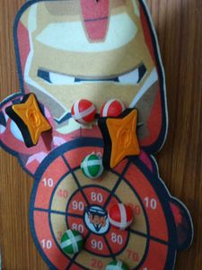 Iron Man Dart Board Game