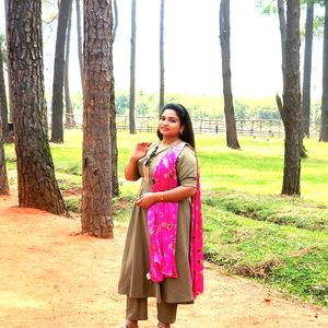 Olive Green Kurta Suit