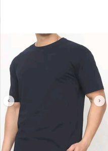 Shein Classic Navy Blue T-Shirt