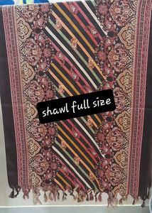 Sold Now. Pashmina Woollen Suit Coffee Brown Color