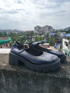 Chunky Platform Mary Janes