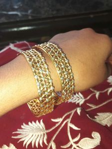 Gold Plated Bangles