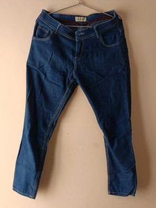 Dark Blue Denim Jeans