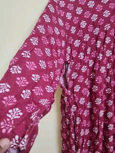 Cotton Pink Kurti