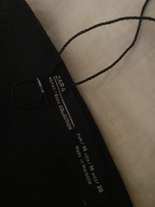 Zara Criss Cross Back Crop Top