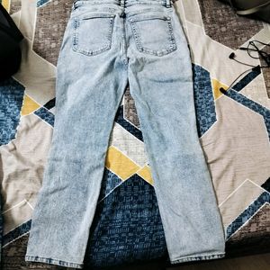 Faded Blue Skinny Jeans