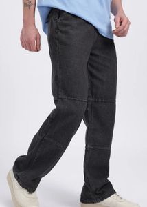 New Grey Panel Jeans With Tag