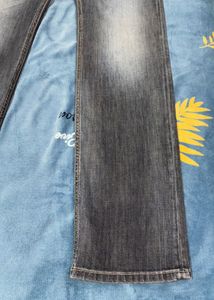 greyish blue denim jeans