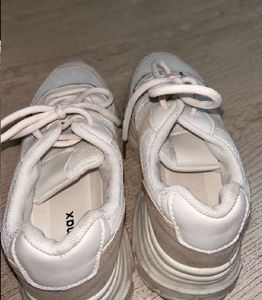 Chunky White Sneakers
