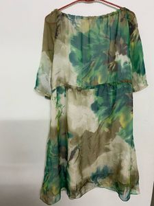 Green Patterned Dress